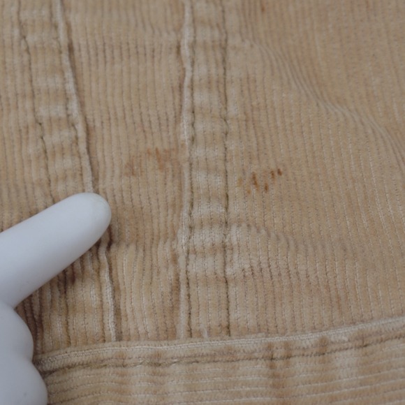 Vintage 70s Levis‎ Corduroy Trucker Jacket Tan Cotton Blend Button Front Size 40 - Picture 2 of 12